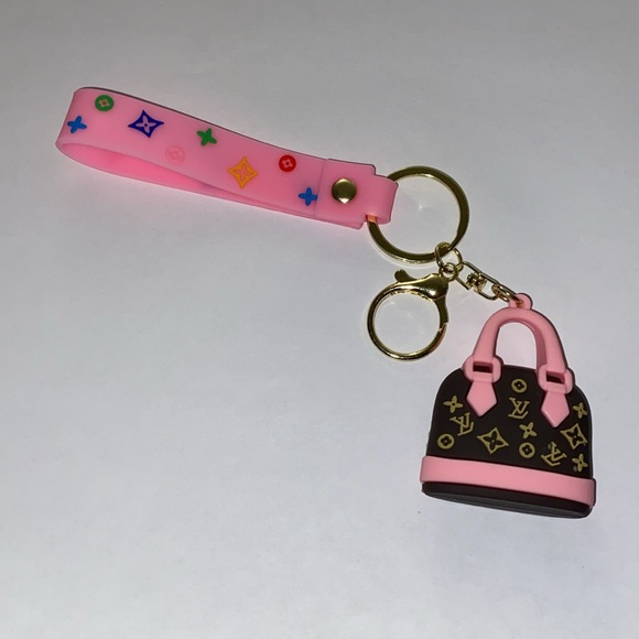 NWOT fashion inspired Purse Key chain and purse hook - Picture 2 of 5